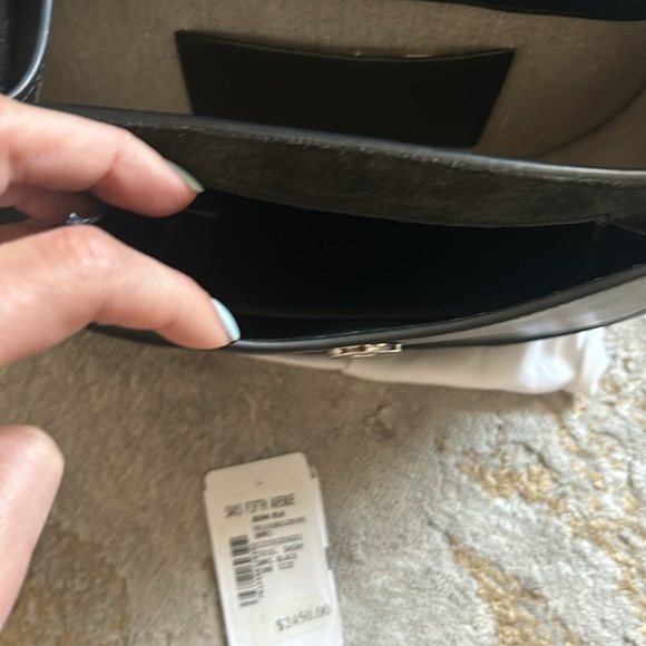 CHLOE SMALL TESS BAG IN SHINY & SUEDE LEATHER - Picture 10 of 15